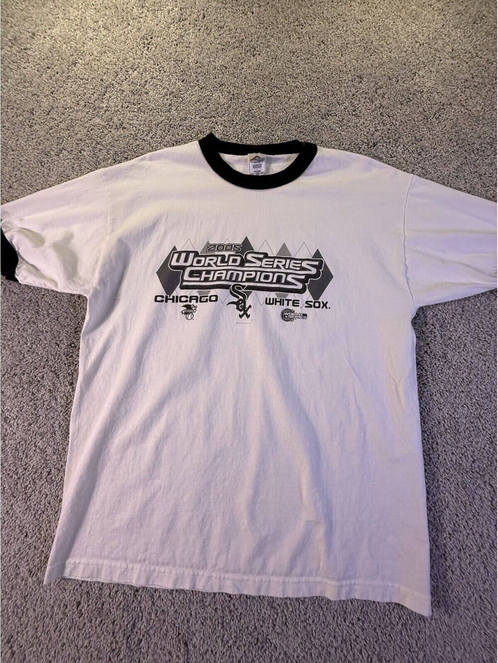 Vintage Chicago White Sox World Series Shirt Size XL White Women’s